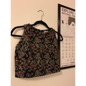 UO embroidered crop top